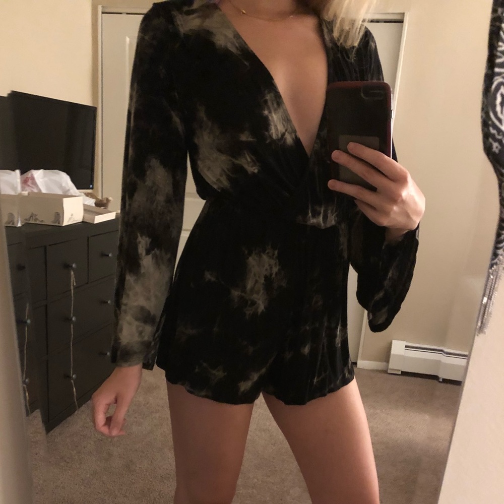 Dainty Hooligan Tie-dye Romper